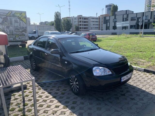 Чорний Шевроле Лачетті, об'ємом двигуна 1.6 л та пробігом 222 тис. км за 3500 $, фото 1 на Automoto.ua
