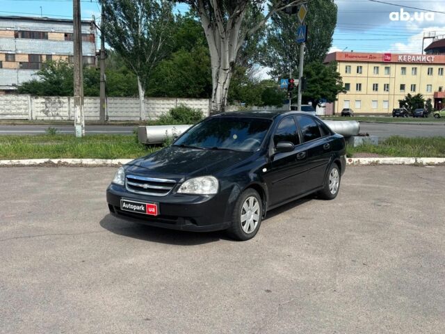 Черный Шевроле Лачетти, объемом двигателя 1.8 л и пробегом 226 тыс. км за 3490 $, фото 1 на Automoto.ua