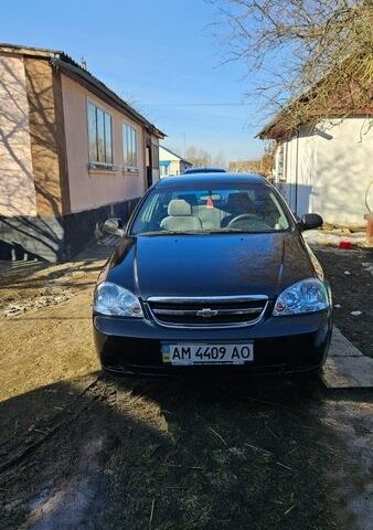 Черный Шевроле Лачетти, объемом двигателя 1.6 л и пробегом 86 тыс. км за 3200 $, фото 1 на Automoto.ua