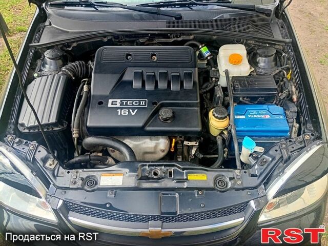 Черный Шевроле Лачетти, объемом двигателя 1.6 л и пробегом 108 тыс. км за 7000 $, фото 1 на Automoto.ua