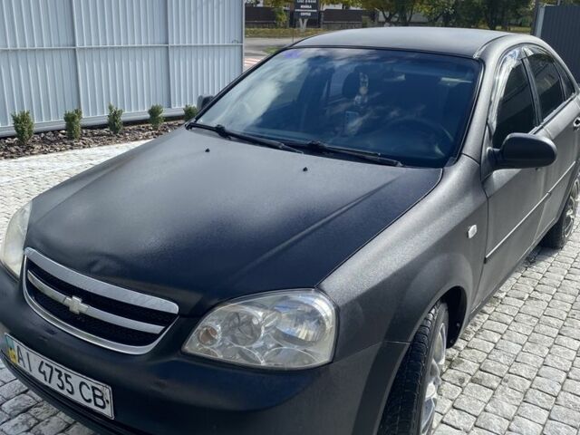 Черный Шевроле Лачетти, объемом двигателя 1.6 л и пробегом 302 тыс. км за 3750 $, фото 1 на Automoto.ua