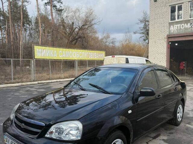 Черный Шевроле Лачетти, объемом двигателя 1.6 л и пробегом 250 тыс. км за 4350 $, фото 1 на Automoto.ua