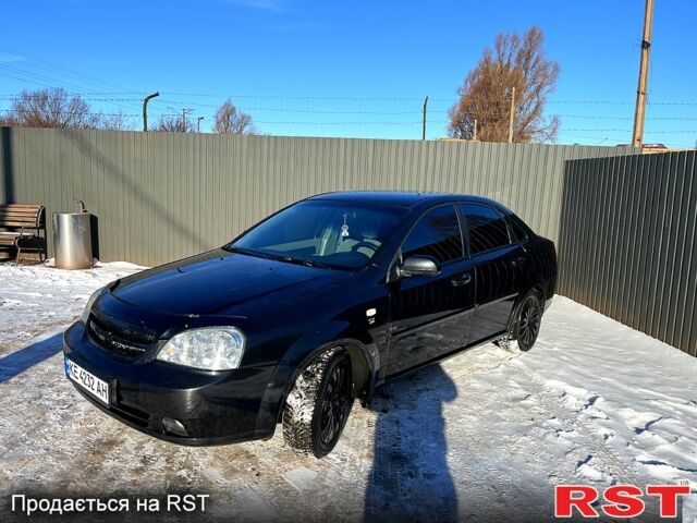 Черный Шевроле Лачетти, объемом двигателя 1.8 л и пробегом 167 тыс. км за 3450 $, фото 1 на Automoto.ua