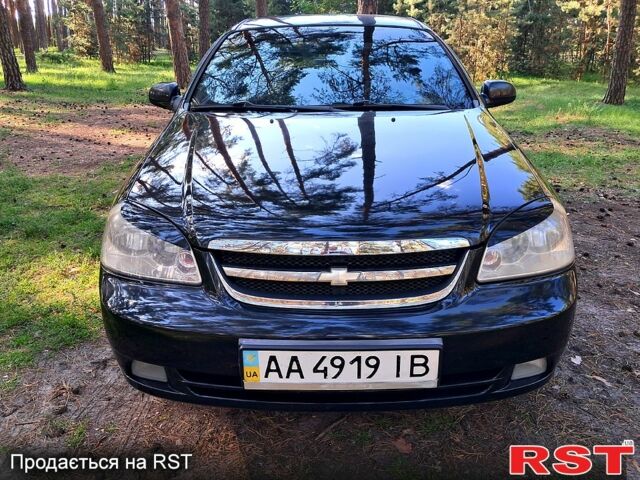 Черный Шевроле Лачетти, объемом двигателя 1.8 л и пробегом 180 тыс. км за 5300 $, фото 1 на Automoto.ua