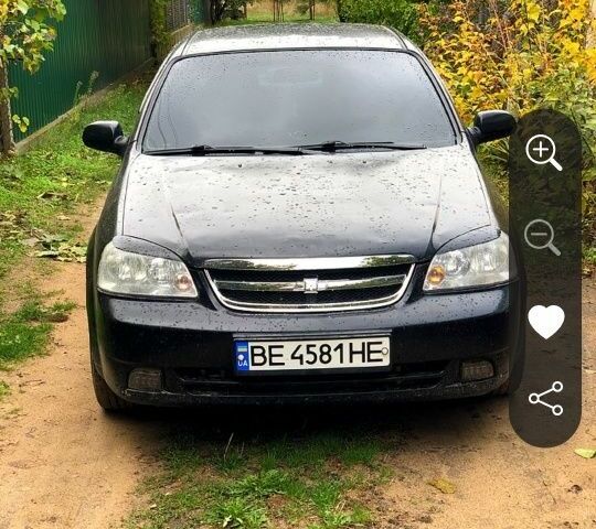 Чорний Шевроле Лачетті, об'ємом двигуна 1 л та пробігом 2 тис. км за 3550 $, фото 1 на Automoto.ua