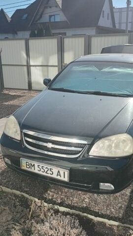 Черный Шевроле Лачетти, объемом двигателя 1.8 л и пробегом 208 тыс. км за 4200 $, фото 1 на Automoto.ua