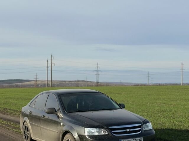 Черный Шевроле Лачетти, объемом двигателя 1.6 л и пробегом 291 тыс. км за 4000 $, фото 1 на Automoto.ua