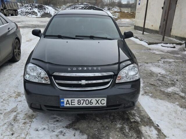 Черный Шевроле Лачетти, объемом двигателя 1.6 л и пробегом 235 тыс. км за 4300 $, фото 1 на Automoto.ua
