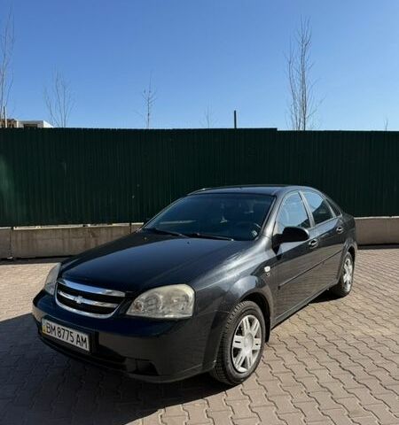 Черный Шевроле Лачетти, объемом двигателя 1.6 л и пробегом 373 тыс. км за 3500 $, фото 1 на Automoto.ua