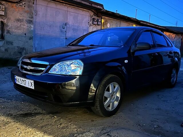 Черный Шевроле Лачетти, объемом двигателя 1.8 л и пробегом 159 тыс. км за 4400 $, фото 1 на Automoto.ua
