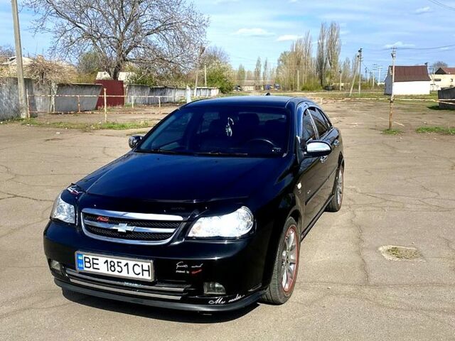 Черный Шевроле Лачетти, объемом двигателя 1.6 л и пробегом 156 тыс. км за 5700 $, фото 1 на Automoto.ua