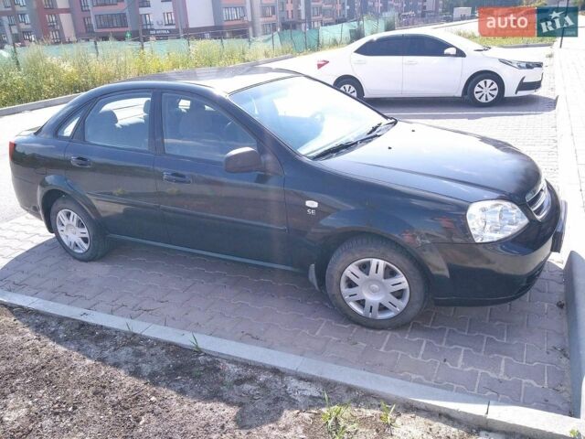Черный Шевроле Лачетти, объемом двигателя 1.6 л и пробегом 125 тыс. км за 3700 $, фото 1 на Automoto.ua