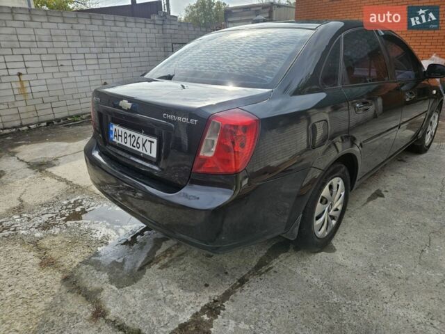 Черный Шевроле Лачетти, объемом двигателя 1.8 л и пробегом 215 тыс. км за 4000 $, фото 1 на Automoto.ua