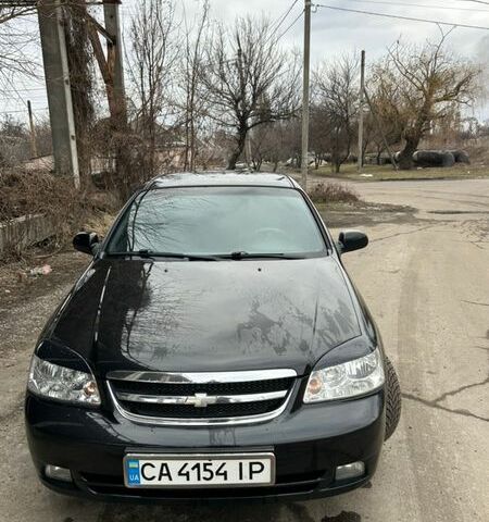 Черный Шевроле Лачетти, объемом двигателя 1.8 л и пробегом 220 тыс. км за 5600 $, фото 1 на Automoto.ua