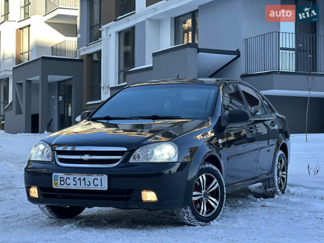 Черный Шевроле Лачетти, объемом двигателя 1.6 л и пробегом 188 тыс. км за 4199 $, фото 1 на Automoto.ua