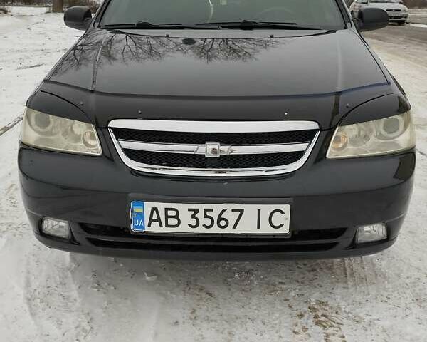 Черный Шевроле Лачетти, объемом двигателя 1.6 л и пробегом 263 тыс. км за 4500 $, фото 1 на Automoto.ua