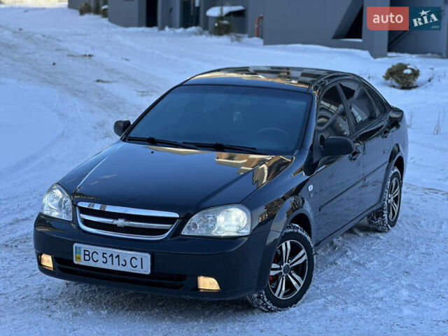 Черный Шевроле Лачетти, объемом двигателя 1.6 л и пробегом 188 тыс. км за 4499 $, фото 1 на Automoto.ua
