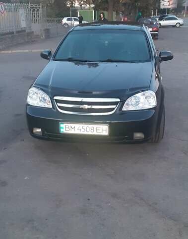 Черный Шевроле Лачетти, объемом двигателя 1.8 л и пробегом 185 тыс. км за 4999 $, фото 1 на Automoto.ua