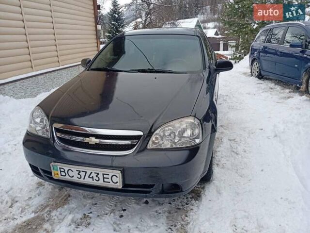 Черный Шевроле Лачетти, объемом двигателя 1.6 л и пробегом 97 тыс. км за 5000 $, фото 1 на Automoto.ua