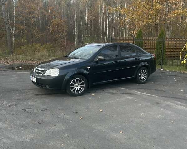 Черный Шевроле Лачетти, объемом двигателя 1.6 л и пробегом 184 тыс. км за 5700 $, фото 1 на Automoto.ua