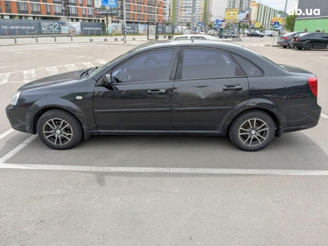 Черный Шевроле Лачетти, объемом двигателя 1.6 л и пробегом 221 тыс. км за 5900 $, фото 1 на Automoto.ua