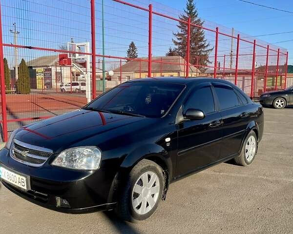 Черный Шевроле Лачетти, объемом двигателя 1.8 л и пробегом 193 тыс. км за 6150 $, фото 1 на Automoto.ua