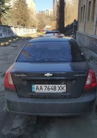 Черный Шевроле Лачетти, объемом двигателя 1.8 л и пробегом 304 тыс. км за 4800 $, фото 1 на Automoto.ua