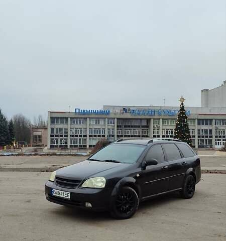 Черный Шевроле Лачетти, объемом двигателя 1.6 л и пробегом 283 тыс. км за 2999 $, фото 1 на Automoto.ua
