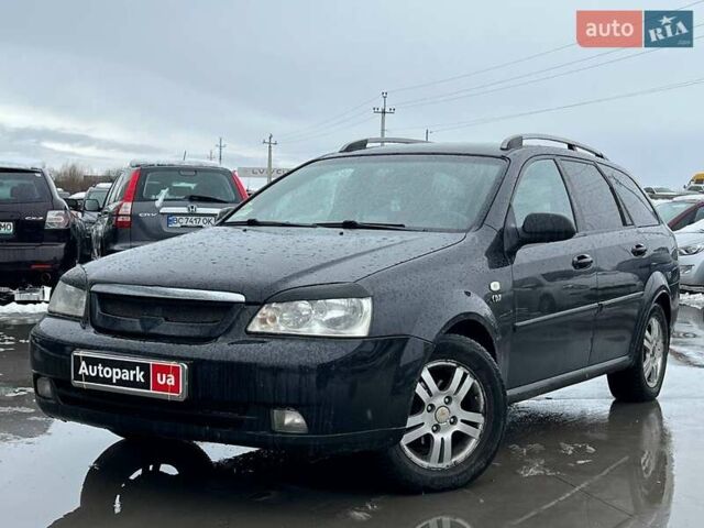 Черный Шевроле Лачетти, объемом двигателя 1.8 л и пробегом 293 тыс. км за 4190 $, фото 1 на Automoto.ua