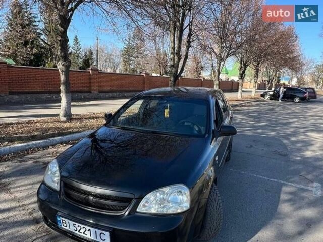Черный Шевроле Лачетти, объемом двигателя 1.8 л и пробегом 400 тыс. км за 3500 $, фото 1 на Automoto.ua