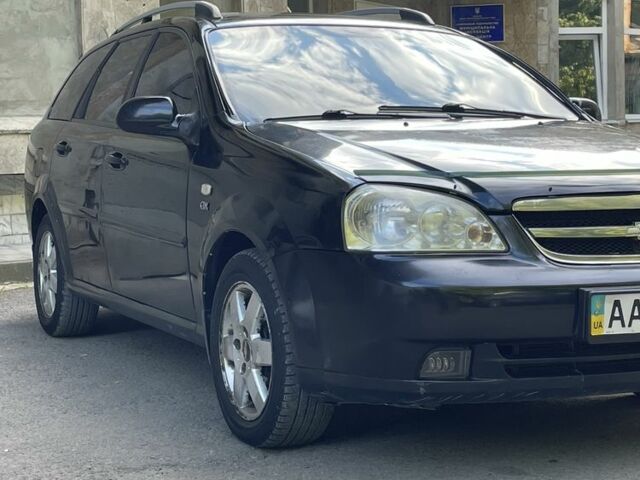 Черный Шевроле Лачетти, объемом двигателя 1.8 л и пробегом 334 тыс. км за 3600 $, фото 1 на Automoto.ua