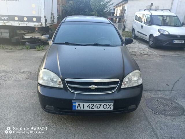 Черный Шевроле Лачетти, объемом двигателя 1.8 л и пробегом 400 тыс. км за 2500 $, фото 1 на Automoto.ua