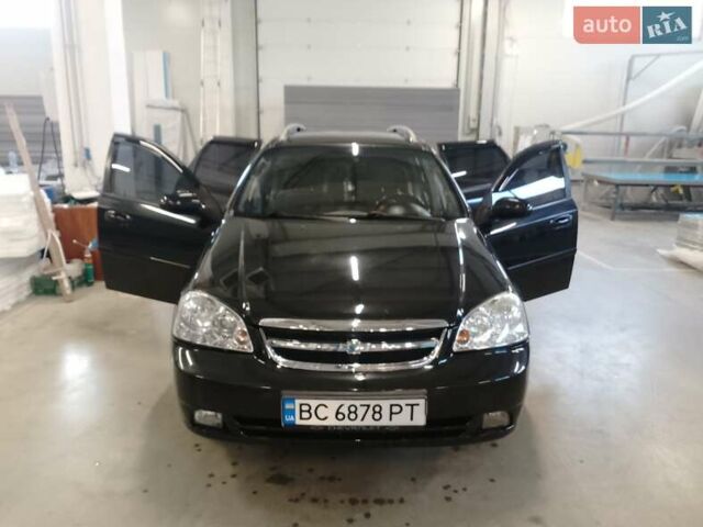 Черный Шевроле Лачетти, объемом двигателя 1.6 л и пробегом 185 тыс. км за 3750 $, фото 1 на Automoto.ua