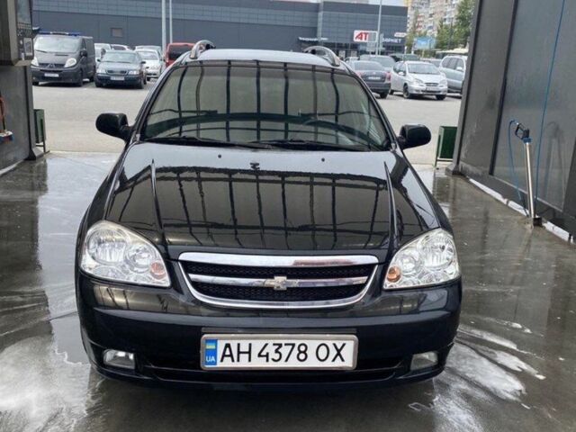 Черный Шевроле Лачетти, объемом двигателя 1.6 л и пробегом 197 тыс. км за 4600 $, фото 1 на Automoto.ua