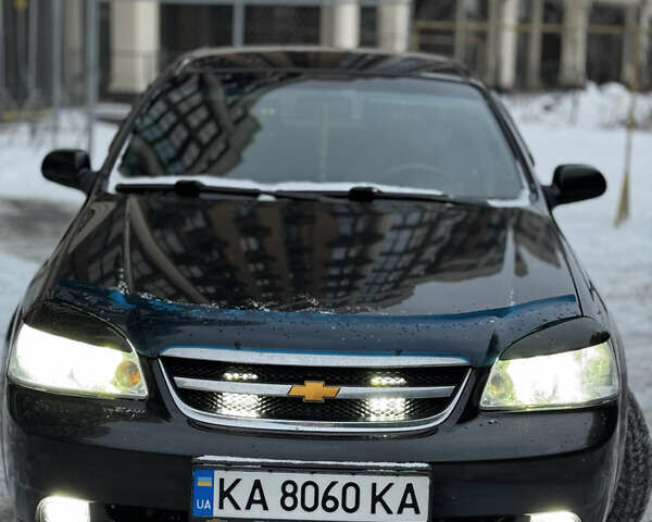Черный Шевроле Лачетти, объемом двигателя 1.8 л и пробегом 270 тыс. км за 4490 $, фото 1 на Automoto.ua