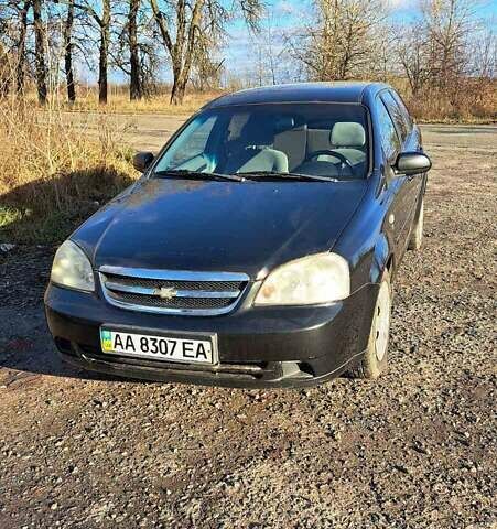 Чорний Шевроле Лачетті, об'ємом двигуна 1.8 л та пробігом 220 тис. км за 5500 $, фото 1 на Automoto.ua