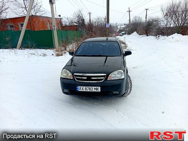 Черный Шевроле Лачетти, объемом двигателя 1.8 л и пробегом 25500 тыс. км за 4000 $, фото 1 на Automoto.ua