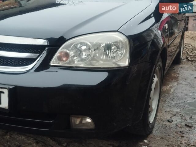 Чорний Шевроле Лачетті, об'ємом двигуна 1.8 л та пробігом 220 тис. км за 4500 $, фото 1 на Automoto.ua