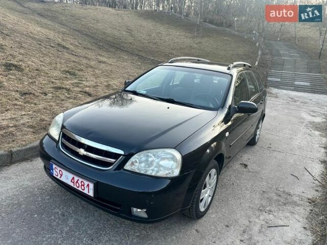 Черный Шевроле Лачетти, объемом двигателя 2 л и пробегом 160 тыс. км за 2300 $, фото 1 на Automoto.ua