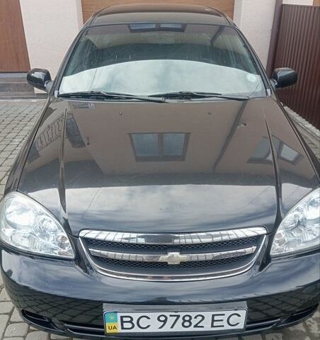 Черный Шевроле Лачетти, объемом двигателя 1.8 л и пробегом 203 тыс. км за 4200 $, фото 1 на Automoto.ua