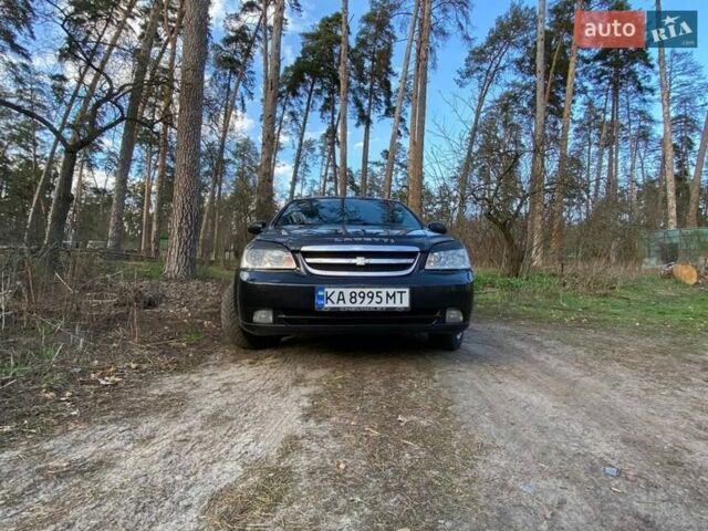 Черный Шевроле Лачетти, объемом двигателя 1.8 л и пробегом 240 тыс. км за 4600 $, фото 1 на Automoto.ua