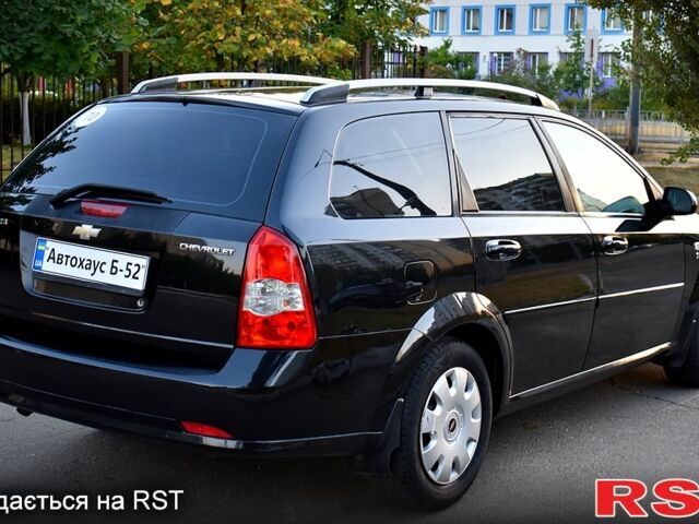 Черный Шевроле Лачетти, объемом двигателя 1.6 л и пробегом 156 тыс. км за 4400 $, фото 1 на Automoto.ua