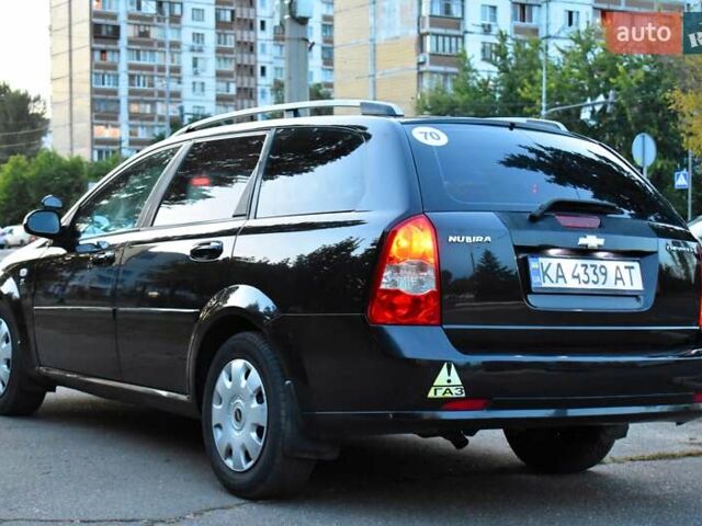 Черный Шевроле Лачетти, объемом двигателя 1.6 л и пробегом 156 тыс. км за 4400 $, фото 1 на Automoto.ua