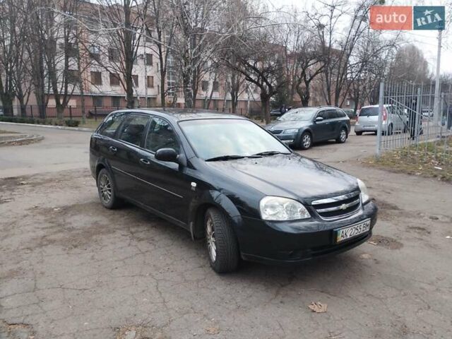 Черный Шевроле Лачетти, объемом двигателя 1.8 л и пробегом 269 тыс. км за 5000 $, фото 1 на Automoto.ua