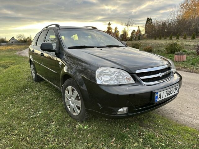 Черный Шевроле Лачетти, объемом двигателя 1.6 л и пробегом 268 тыс. км за 4900 $, фото 1 на Automoto.ua