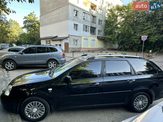 Черный Шевроле Лачетти, объемом двигателя 1.8 л и пробегом 340 тыс. км за 3699 $, фото 1 на Automoto.ua
