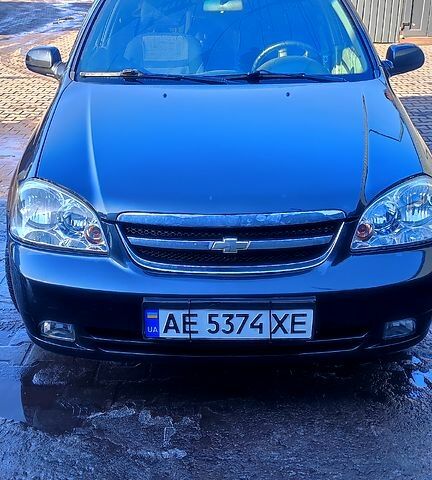 Черный Шевроле Лачетти, объемом двигателя 1.8 л и пробегом 184 тыс. км за 4800 $, фото 1 на Automoto.ua