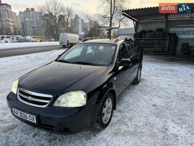 Черный Шевроле Лачетти, объемом двигателя 1.8 л и пробегом 269 тыс. км за 3900 $, фото 1 на Automoto.ua