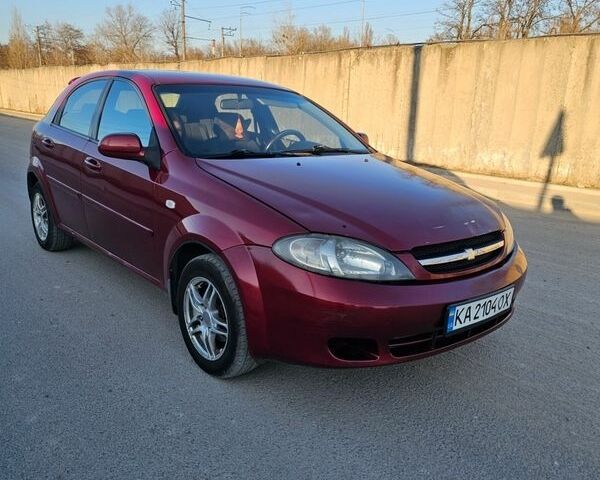 Червоний Шевроле Лачетті, об'ємом двигуна 1.6 л та пробігом 198 тис. км за 3500 $, фото 1 на Automoto.ua