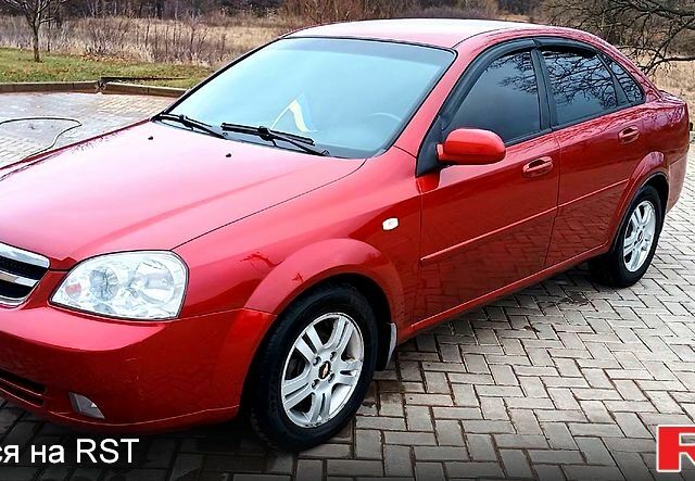 Червоний Шевроле Лачетті, об'ємом двигуна 1.8 л та пробігом 228 тис. км за 4400 $, фото 1 на Automoto.ua